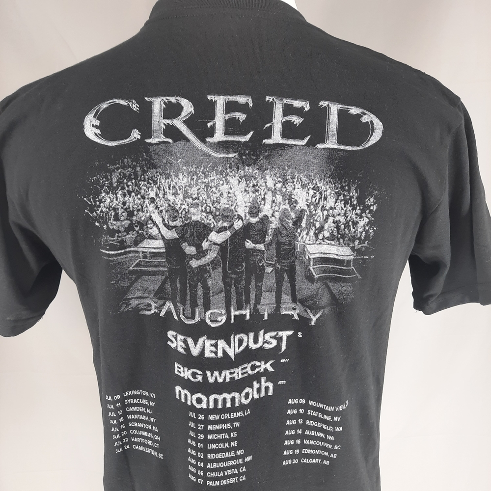 2025 Creed Return Of The Summer Of 99 Tour T-Shirt Men's L North American Tour - Picture 6 of 8